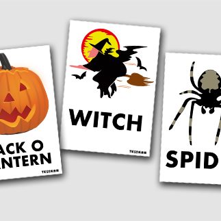 10月の目標　「ハロウィンに関する言葉」を 英語で言えるようになる