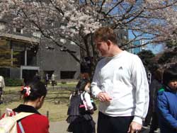 グランドプリンス高輪の桜 まだ満開ではありませんでした。