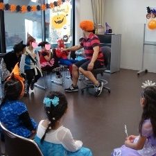 "Who are you?" "I'm Spiderman."