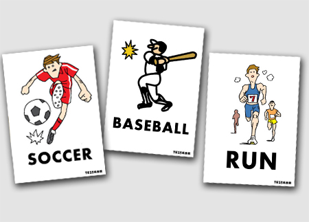 １１月の目標　「スポーツに関する言葉」を 英語でおぼえる